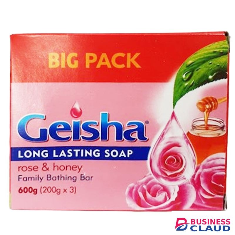 Geisha Geisha Pink & Honey Value Pack Soap 200g