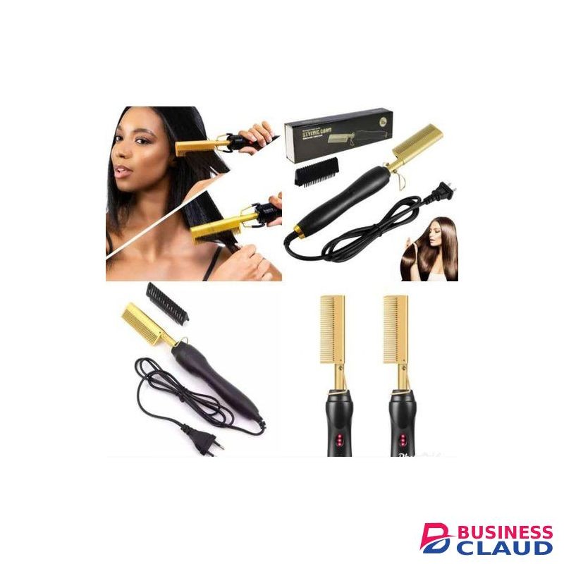 Hot Electric Comb Hair straightener