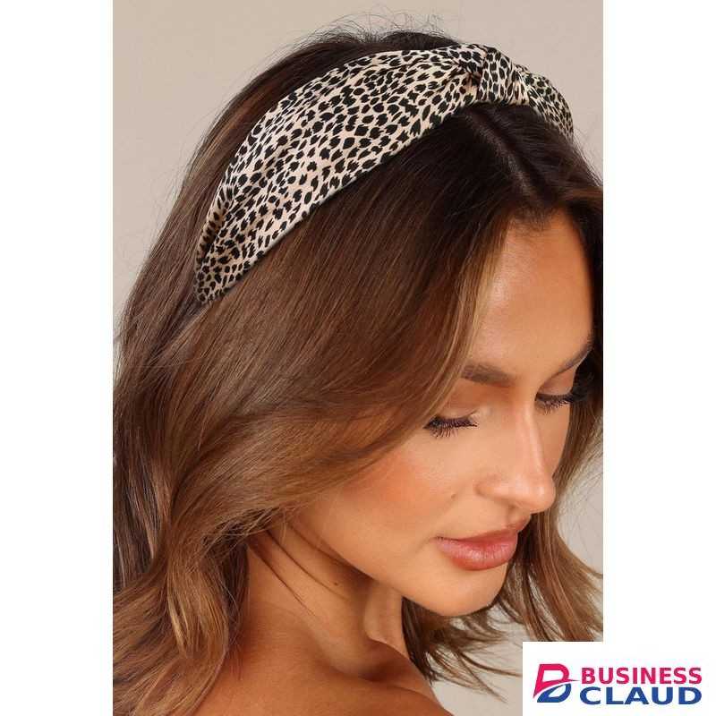 4pcs women's headbands, leopard print headbands, suitable for women/girls