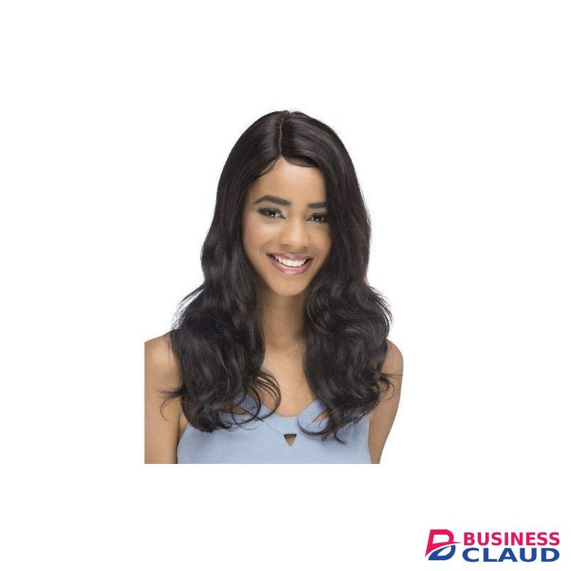 Women Shoulder Length Soft Water Wavy Curly Hair Wigs With Closure