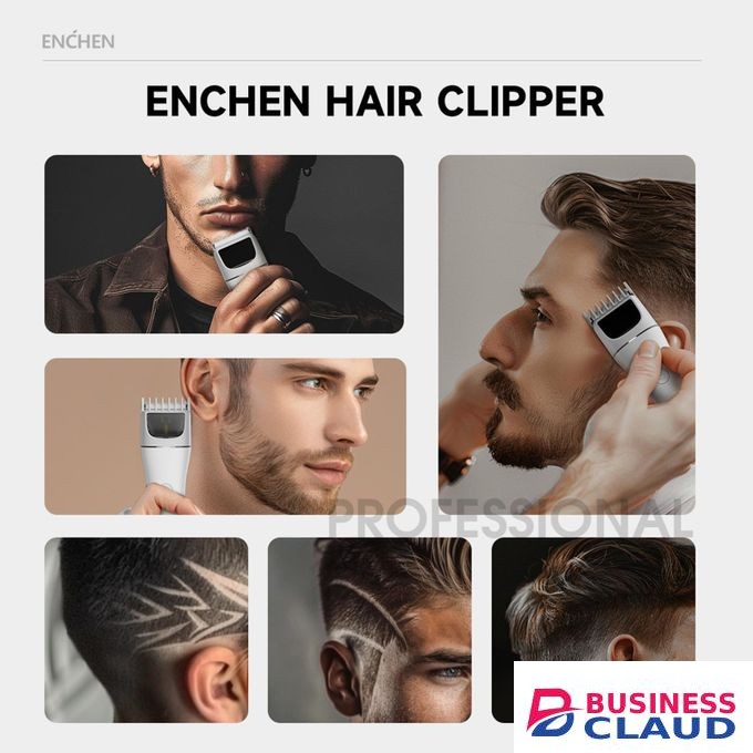 Hair Clippers Portable Cordless Hair Trimmer Rechargeable Electric Shaver