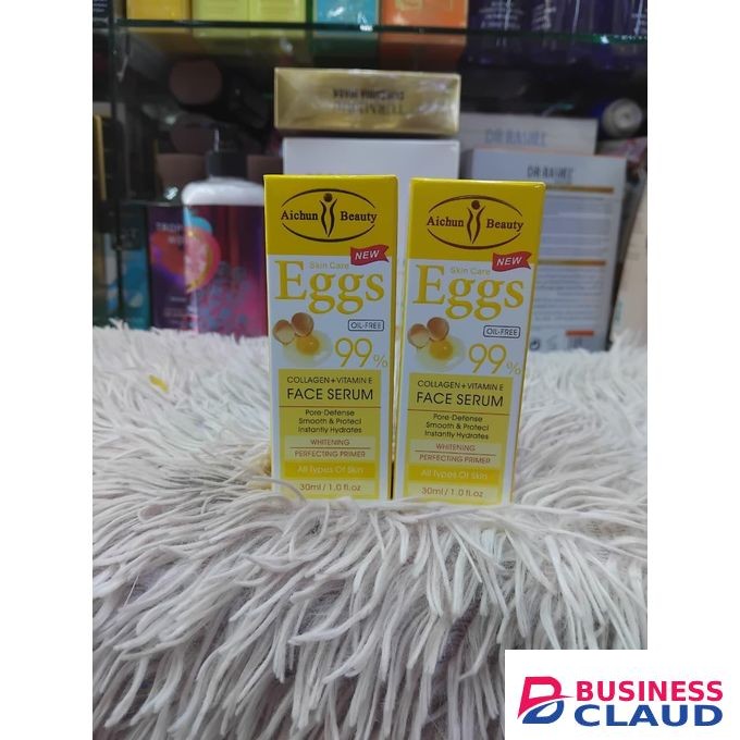 New Aichun Beauty Eggs 99% Collagen+ Vitamin E Whitening FACE SERUM - for all skin types