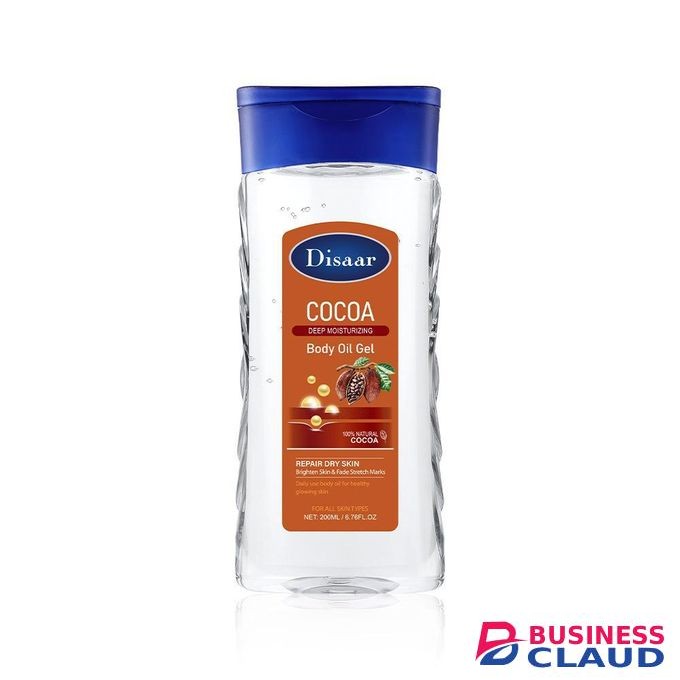 Disaar Cocoa Deep Moisturizing Body Oil Gel For Dry Dull Skin 200ml