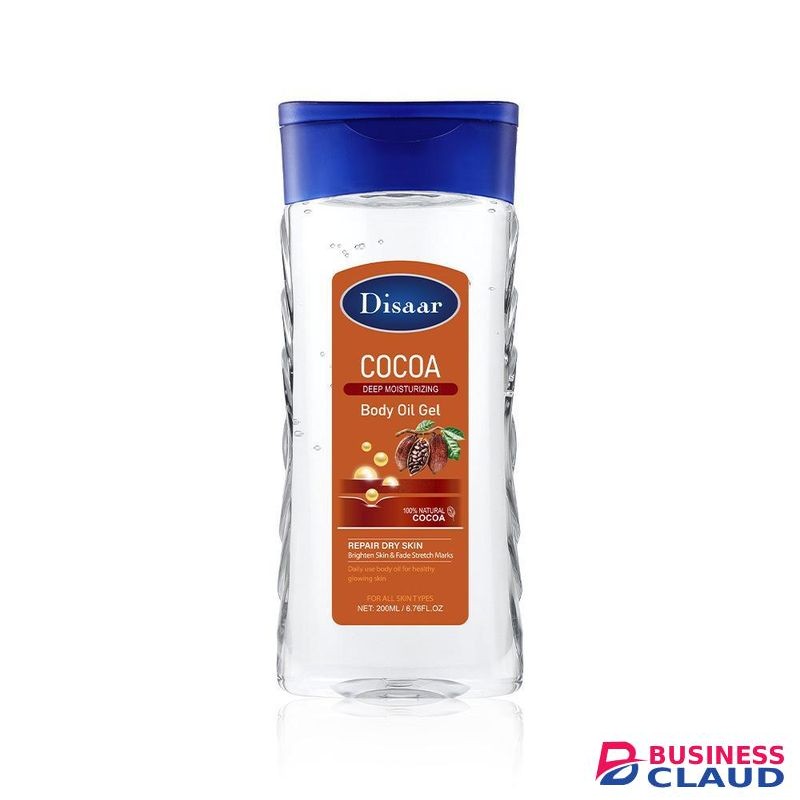 Disaar Cocoa Deep Moisturizing Body Oil Gel For Dry Dull Skin 200ml
