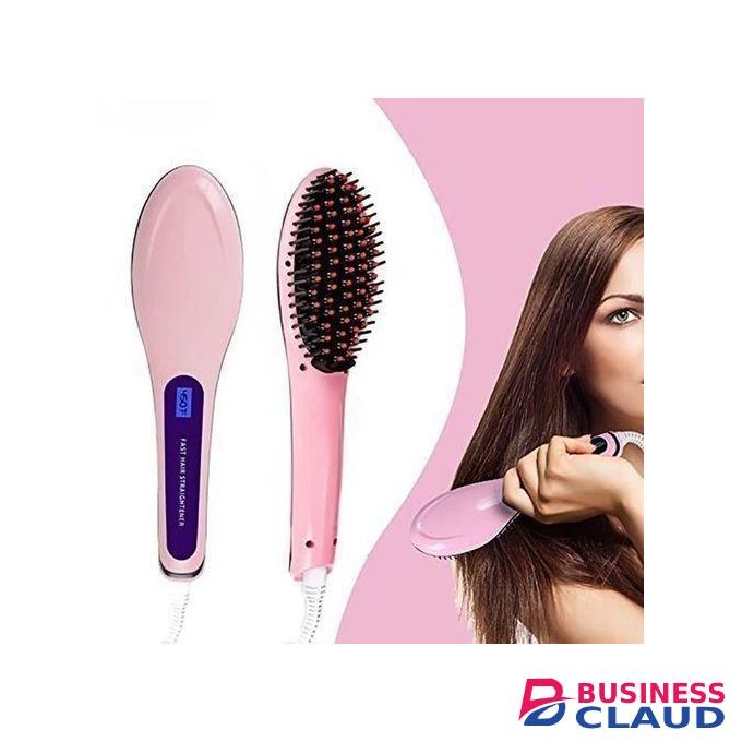 Electric Fast Hair Auto Straightener Hair Brush Comb