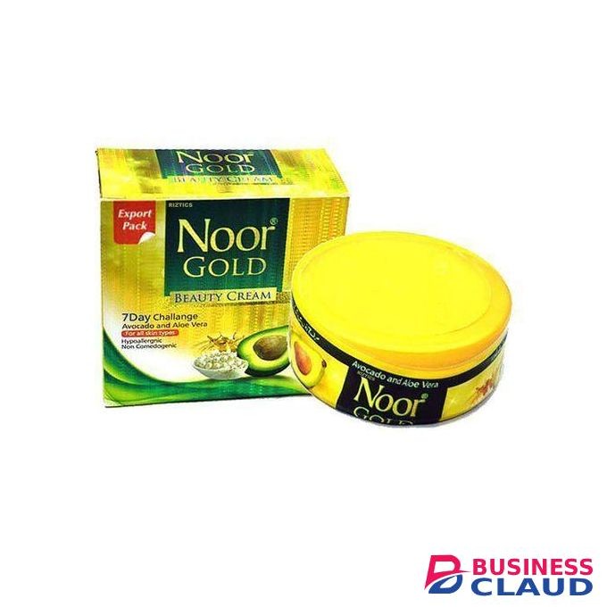 Noor Gold Beauty Cream,7 Day Challenge, Avocado & Aloe Vera