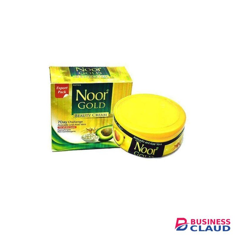 Noor Gold Beauty Cream,7 Day Challenge, Avocado & Aloe Vera