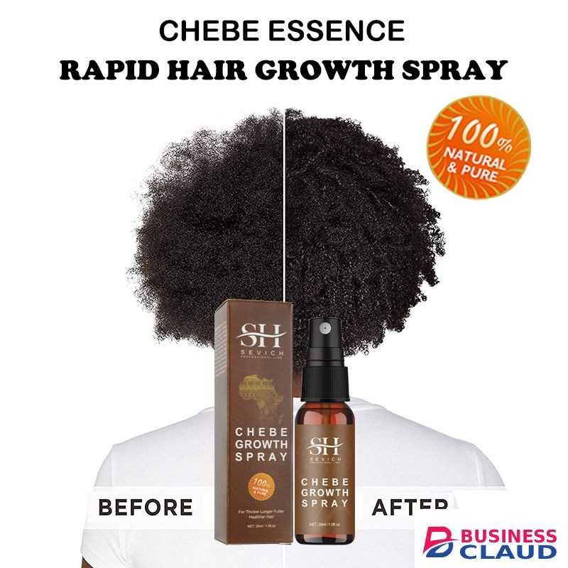 SEVICH Chebe Hair Growth Spray 30ml Traction Alopecia Chebe Powder Essential Oil Anti-Hair Loss