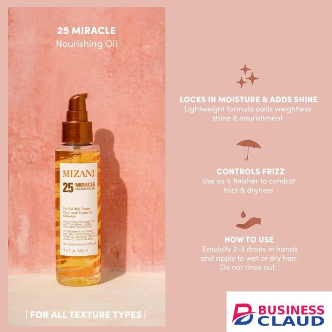 Mizani 25 Miracle Nourishing Hair Oil - 125ML