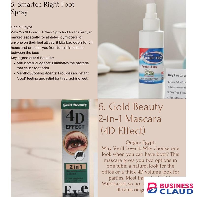 Gold Beauty 14 items Egyptian beauty box AND OTHERS BRANDS
