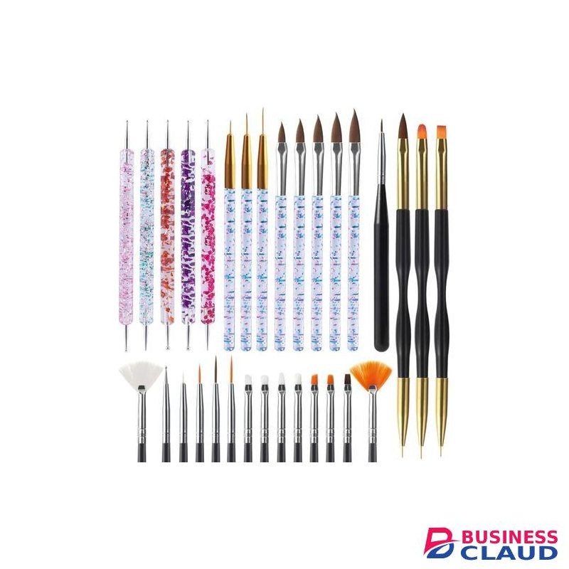 31pcs Nail Art Brushes, Nail Art Tool Set
