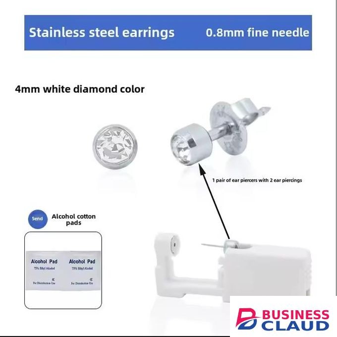 Disposable Disinfect Earring Piercer Machine Studs Nose Body Jewelry Tool