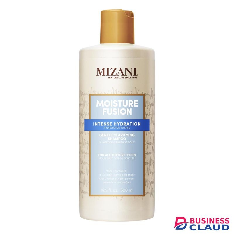 Mizani Moisture Fusion Gentle PH Clarifying Shampoo - Removes buildup and impurities without stripping strands of moisture or shine 500ml