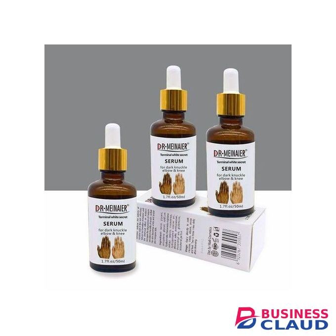 DR MEINAIER Terminal White Secret Serum For Dark Knuckle Elbow & Knee, 50ml