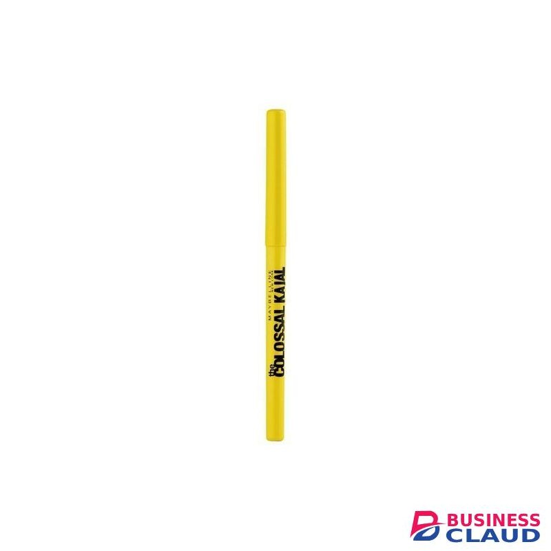 Maybelline Crayon Khol Colossal Kajal Black Eyeliner With Intense Black Color That Lasts Upt0 12H, Enriched With Argan Oil