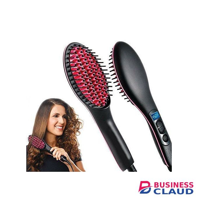 Electric Hair Straightening Brush.
