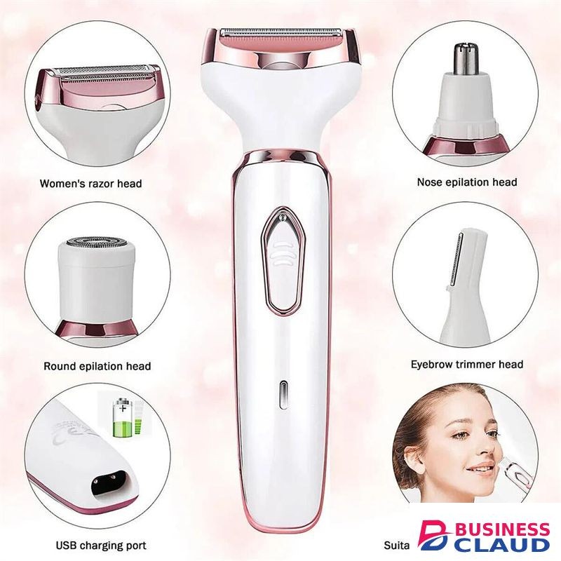 4 In 1 Professional Rechargeable Hair Trimmer Personal Care
