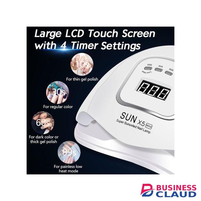 150W LED UV Nail Polish Dryer Lamp Light Machine 4 Timers Nail Dryer