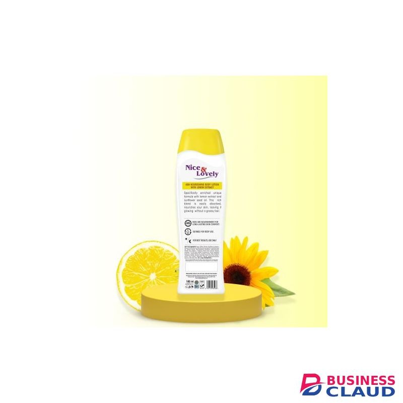Nice & Lovely Lemon Extract Lotion – 180ml