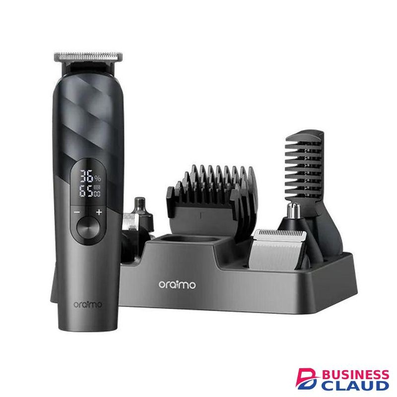 Oraimo OTS-230 UltraTrim 16-in-1 Effortless Grooming Child-Safe Auto Grooming Kit, Black