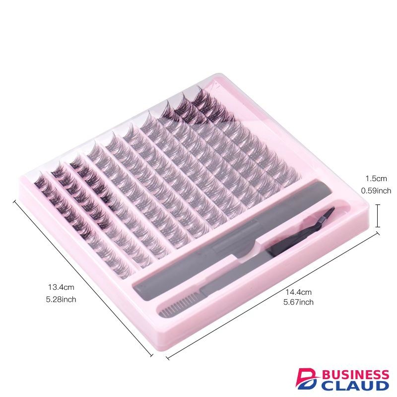 DIY Lash Extension Kit Single Cluster False Eyelashes 120pcs Lash Clusters