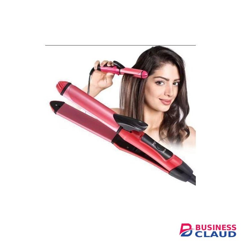 Nova 2in1 Flat Iron Hair Straightener and Curler