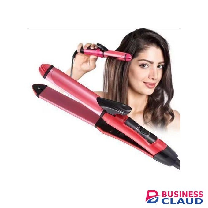 Nova 2in1 Flat Iron Hair Straightener and Curler