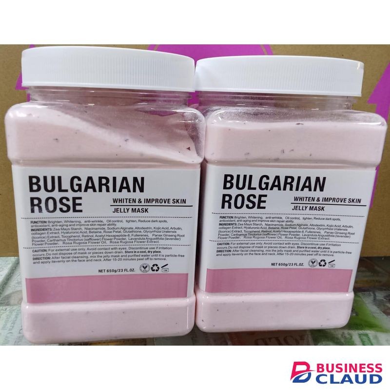 calabaza Bulgarian Rose Whiten And Improve Skin Jelly Mask