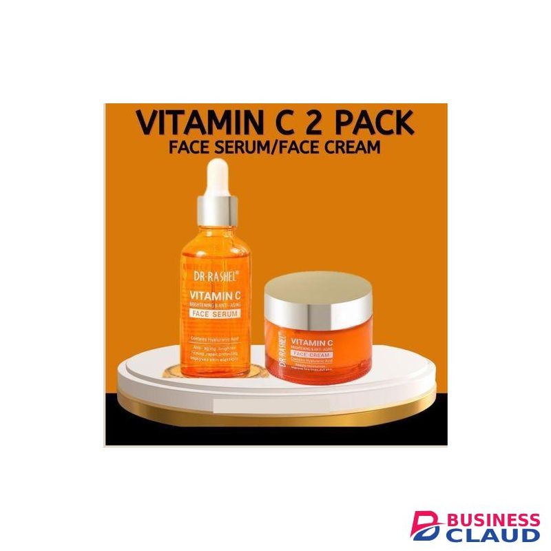 DR RASHEL Cream and Serum Combo for Face Brightening and Smooth Skin
