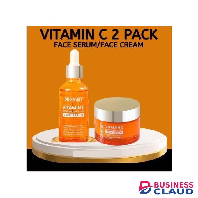 DR RASHEL Cream and Serum Combo for Face Brightening and Smooth Skin