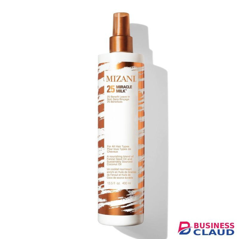Mizani Mizani Miracle Milk Leave In Conditioner - Moisturizes, Detangles, Frizz control, Adds shine, and Protects against heat damage 400ml