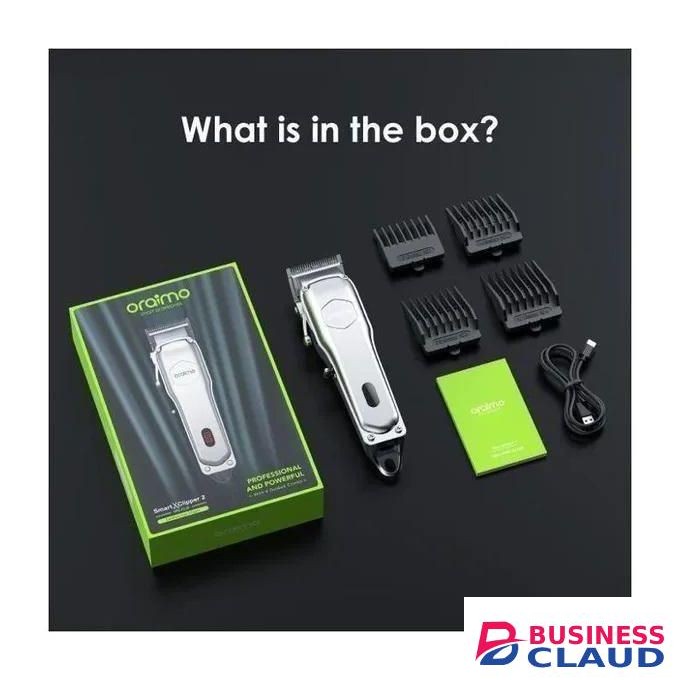 Oraimo OPC-CL30 Smart Clipper 2 Professional Hair Clipper, Silver