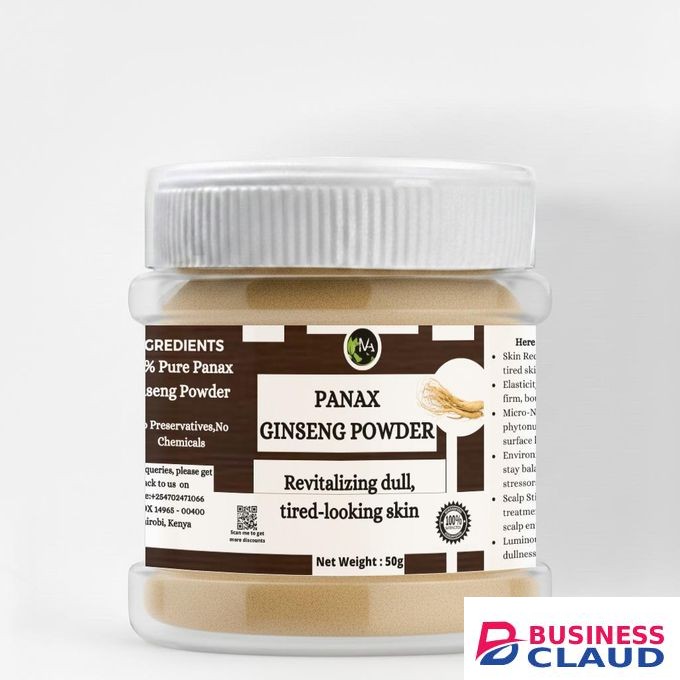 Mama Earth Panax Ginseng Root Botanical – Recharging Powder for Skin Energy and Scalp Vitality