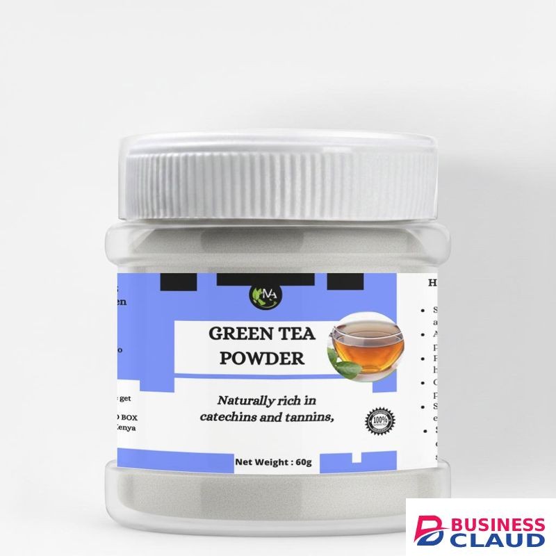 Mama Earth Green Tea Botanical – Polyphenol-Rich Powder for Skin Toning and Eye-Area Refresh
