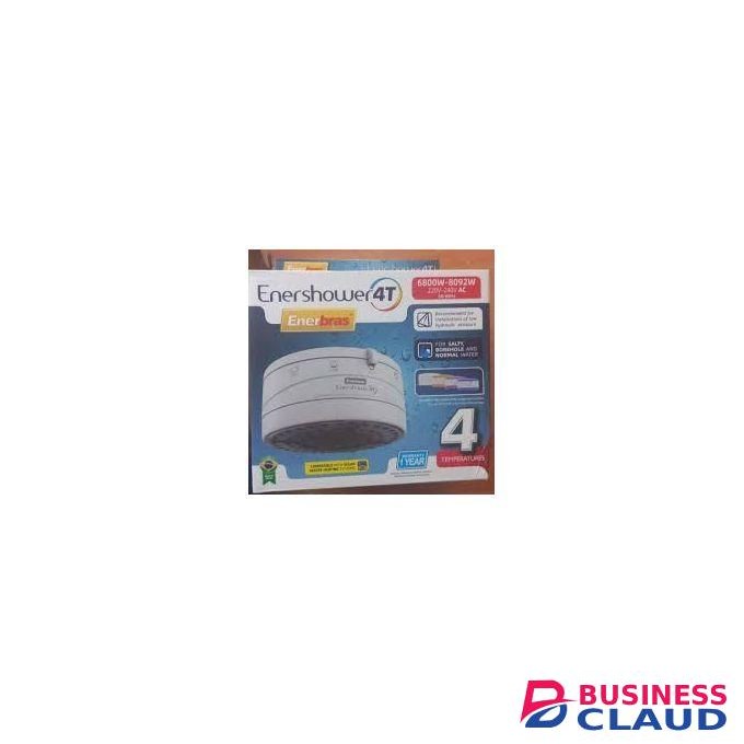 Enerbras Automatic Electric Instant Hot Water Shower Head Heater Enershower (4T)