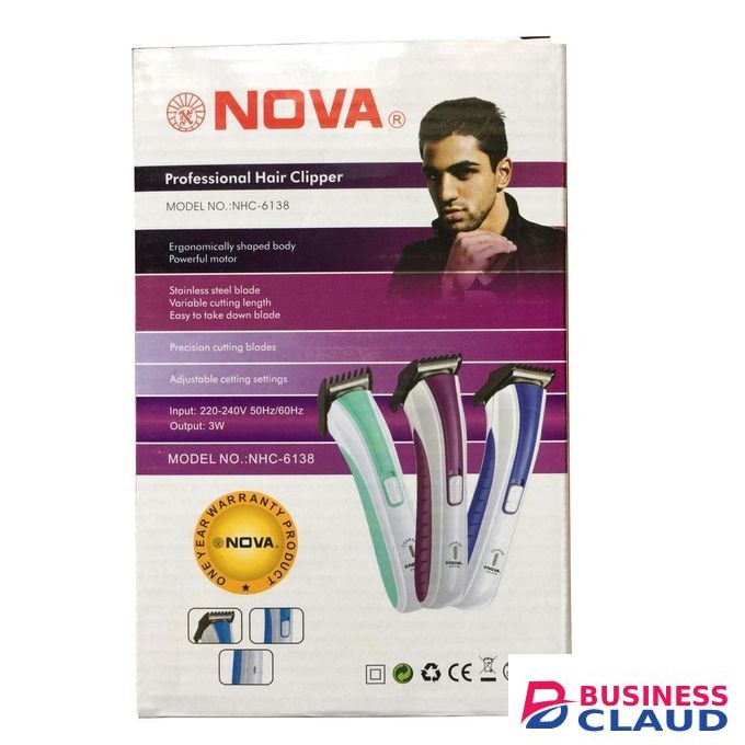 Nova Electric Rechargeable Hair Shaver & Beard Trimmer