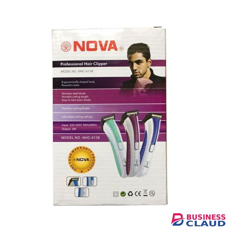Nova Electric Rechargeable Hair Shaver & Beard Trimmer