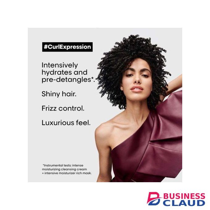L'Oréal professionnel Paris Curl Expression Mask - Moisturizes and Pre-Detangles For Curly and Coily Hair Types, Adds Shine, Paraben-Free