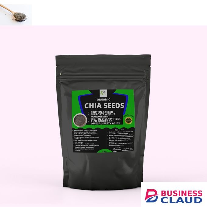 Mama Earth Chia Seeds – 250g ,Supports Heart And Brain Health,Protein-Packed,Supports Weight Management