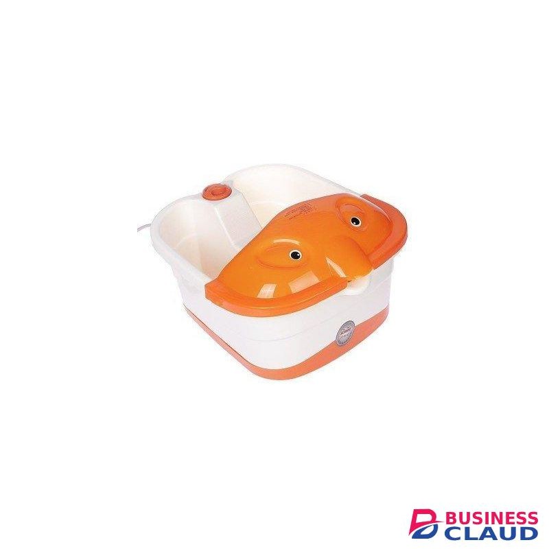 Electric Foot Bath Massager with Heat, Bubbles, and Vibration - Multi-Functional Roller Foot Spa -