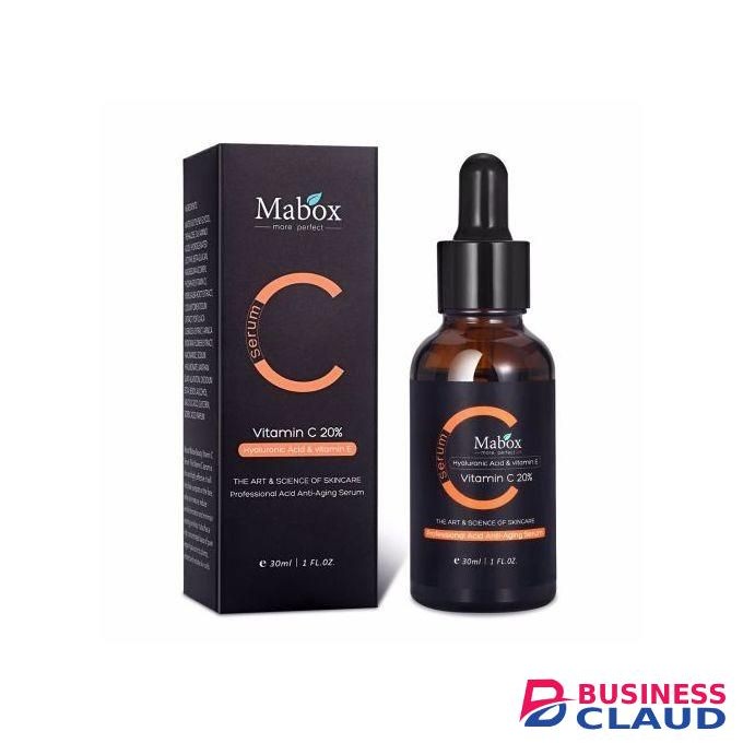 Mabox Original Vitamin C Serum Anti-wrinkles Skin Firming Vitamin C serum with Hyaluronic Acid, Vitamin E Brightening Acne Clear_30ml