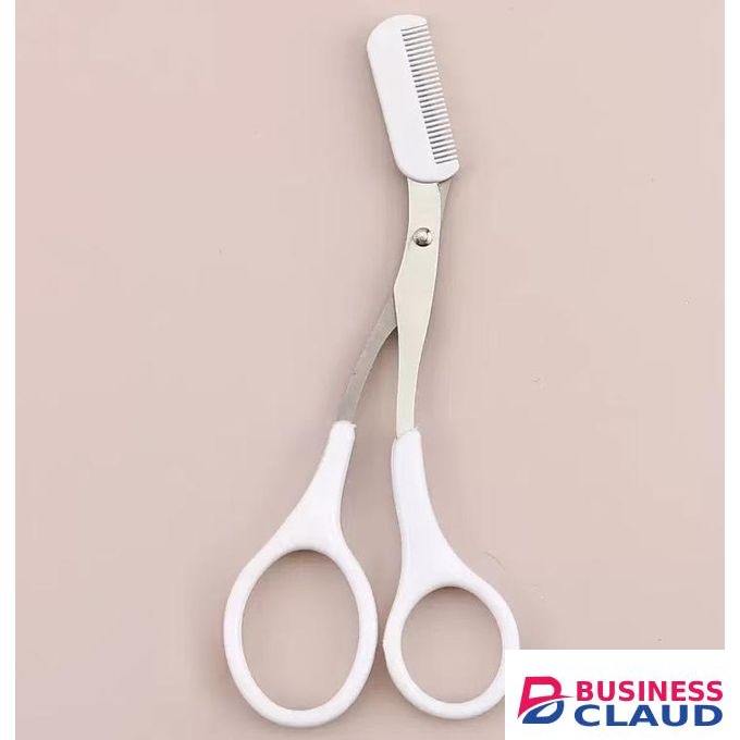 1Pcs with Comb Hair Safe Eyebrow Trimmer Stainless Steel Eyebrow