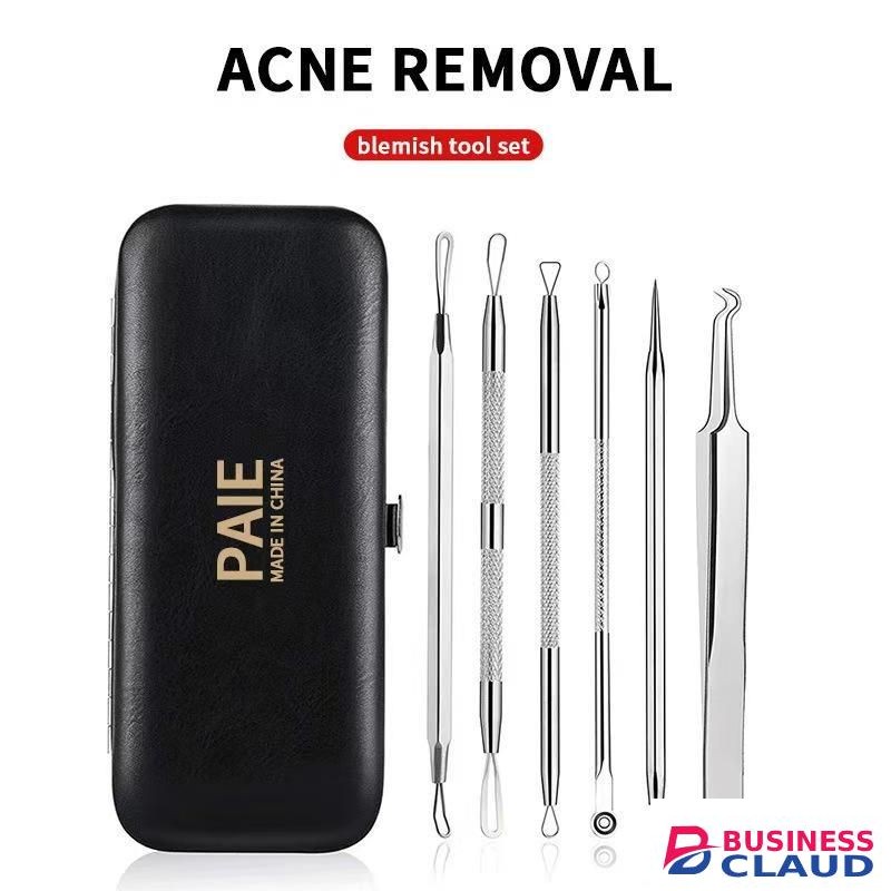 Blackhead Remover Tool Comedones Extractor Acne Removal Kit for Blemish Whitehead Popping