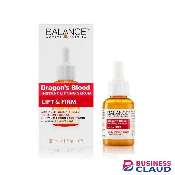 Balance Active Formula Dragon's Blood Instant Lifting Serum Lift And Firm With 3% Liftonin TM For Anti-aging Anti-wrinkle And Smoothing