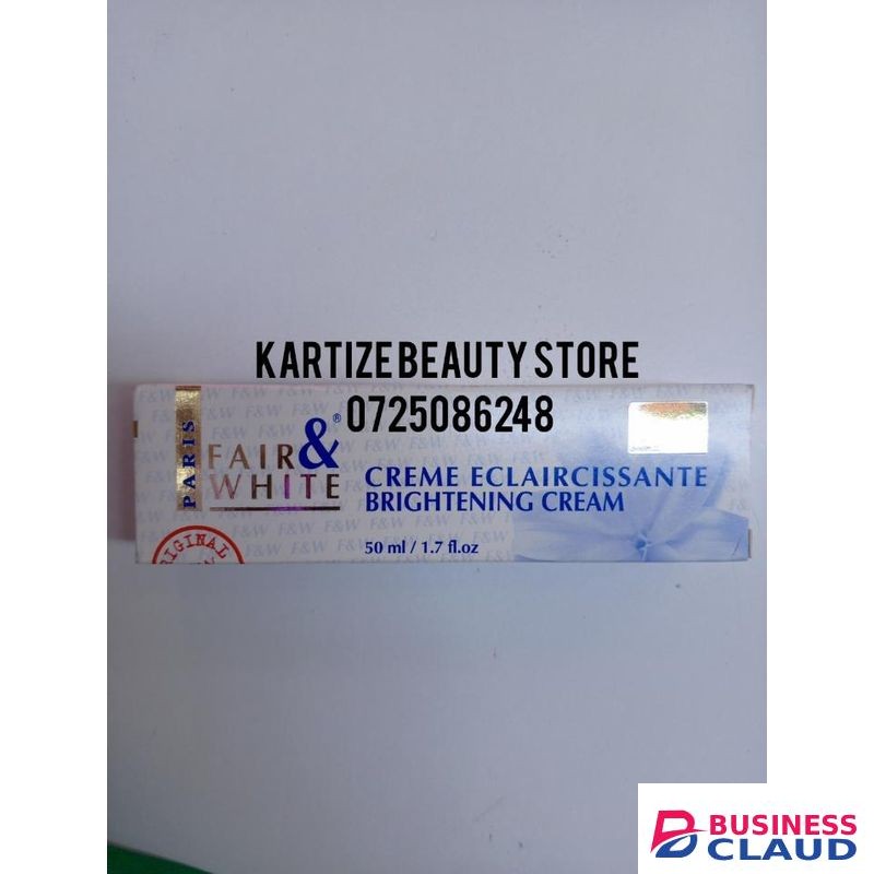 Fair & White Creme Eclaircissante Brightening Cream