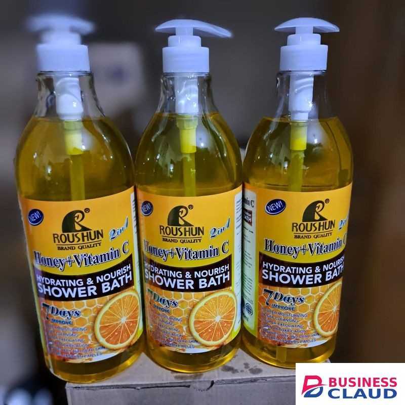 Roushun Honey+ vitamin C hydrating & nourish shower bath