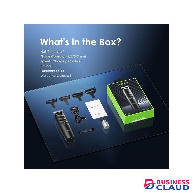 Oraimo SmartTrimmer Home Cordless Powerful Electric Trimmer - Black