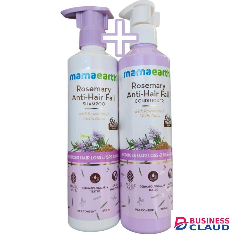 Mama Earth Rosemary Anti-hair Fall Shampoo + Conditioner nk