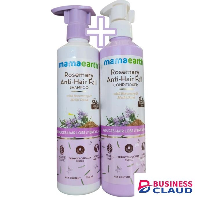 Mama Earth Rosemary Anti-hair Fall Shampoo + Conditioner nk