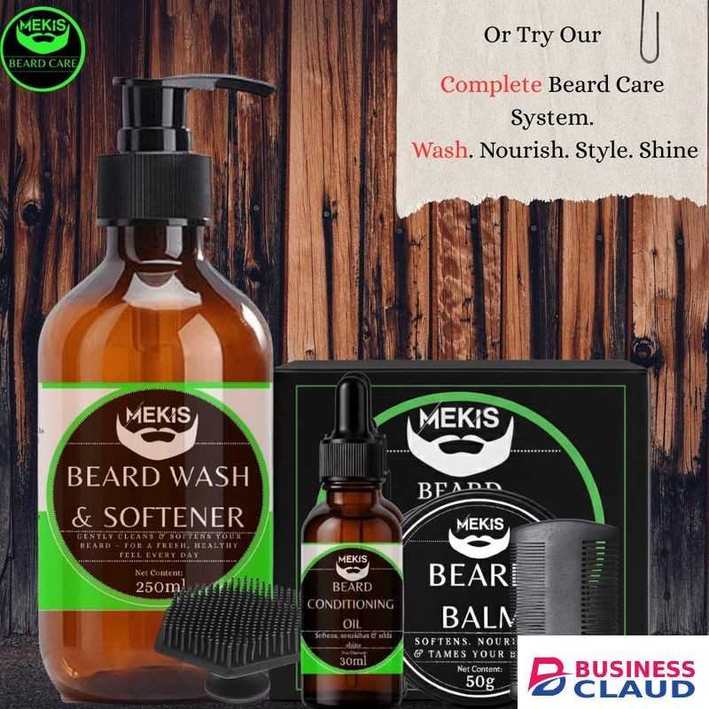 Beard Conditioning Oil - with Jojoba ,Argan & Vitamin E, Nourish. Strengthen. Command Presence.